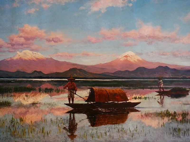 1842-August Lohr - Xochimilco (1901)